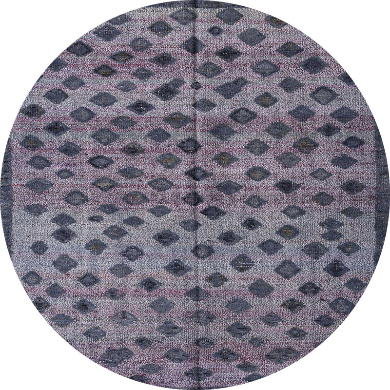 Tapis abstrait moderne 4353, Rond 3 pi