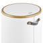 Steel Step On Rubbish Bin - 9L