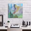  «Half Dome» par Melba Browne, art mural sur toile, 18 po x 18 po
