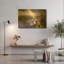 «Mailboxes» par Chris Vest, art mural en métal doré, 36 po x 24 po-1586606531