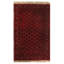 Canvello Rust Afghani Bashire Rug - 4'3"X6'5"