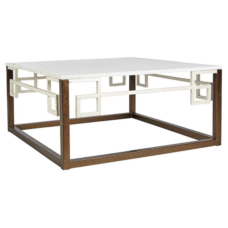 Table basse Hierapolis, Marbre de Carrare
