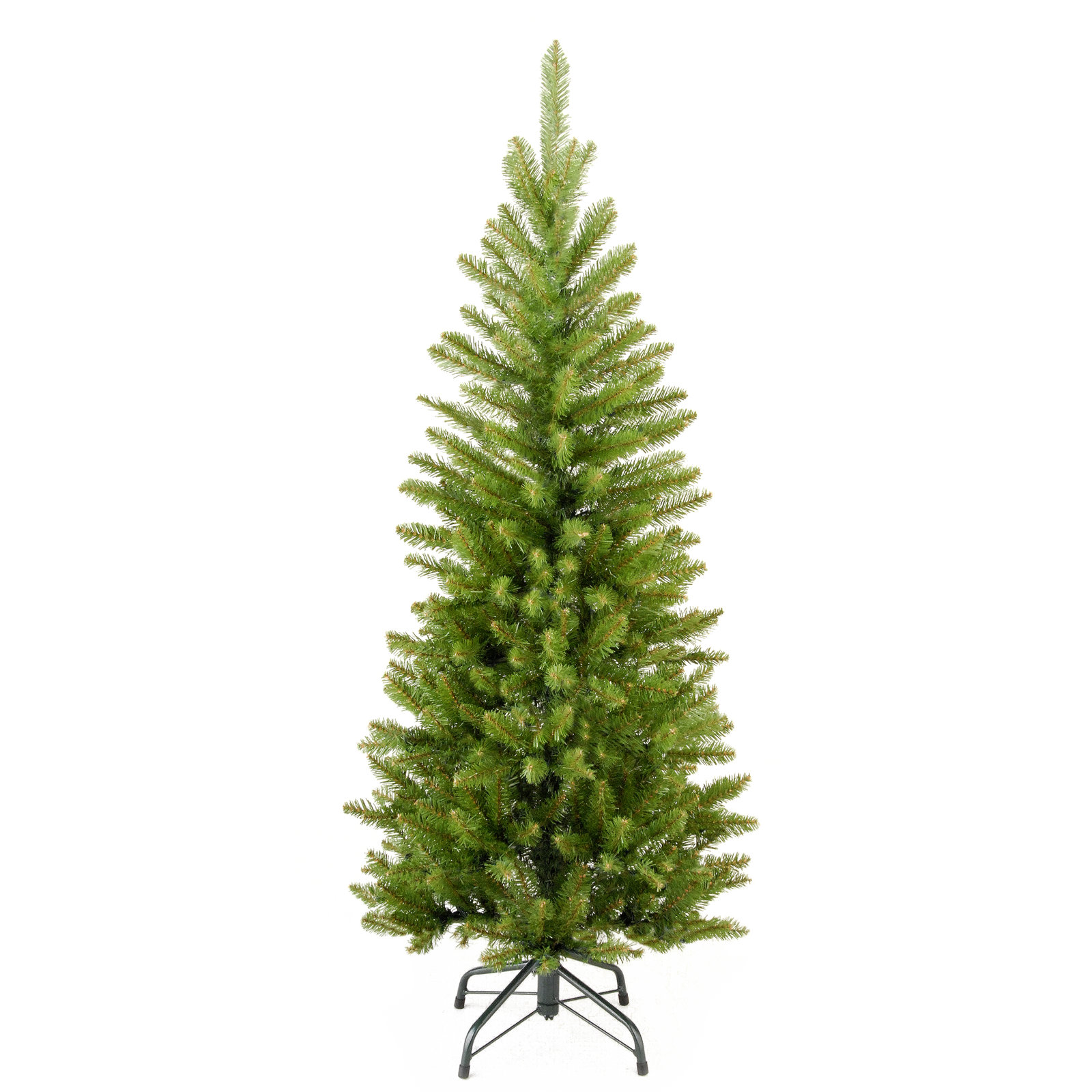 Kingswood Fir Slender Green Christmas Tree, 4' H