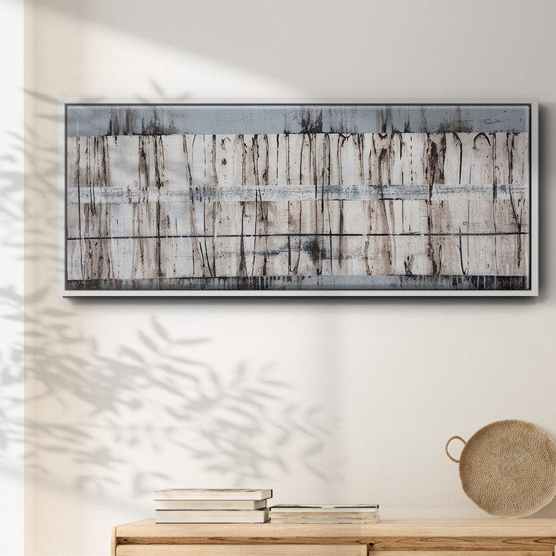 Granite - Framed Canvas, 12" H x 30" W