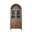Armoire en dôme, noyer, faite de matériaux de haute qualité et de fabrication antique, avec un grand espace de rangement-182759068