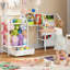 Bibliothèque 4 en 1 et organisateur de rangement pour jouets