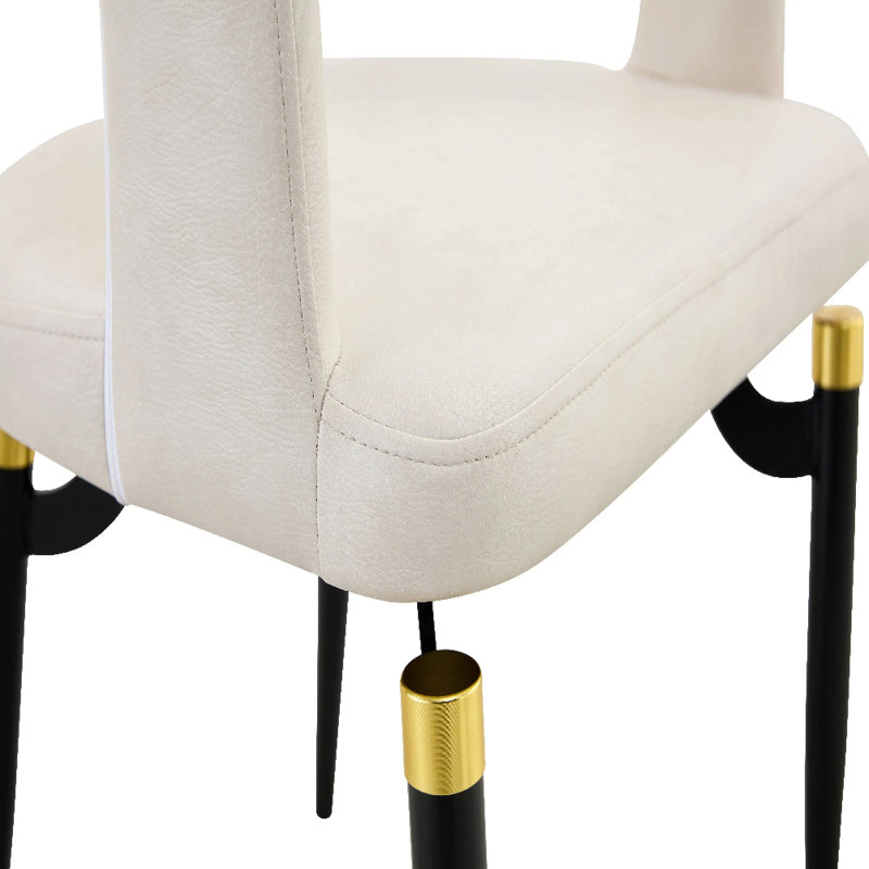 Chaise de salle à manger Dixfield Modern, Cream, 1