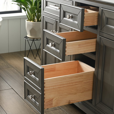 Currahee 54" Double Bathroom Vanity Set
