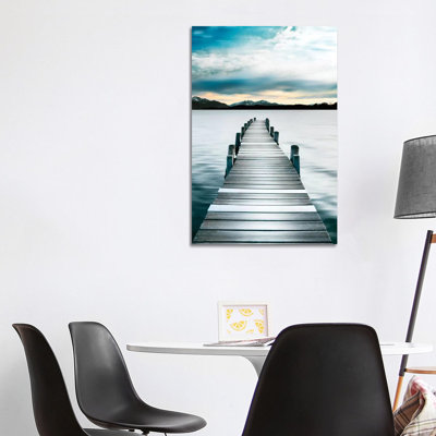 Jetty by Danita Delimont - Floater Frame Print on Canvas