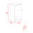 Stylish Medicine Cabinet with Two Internal Shelves and Soft Close System-128554100