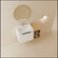Meuble-lavabo simple avec plateau Tamimah