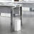 Itouchless 3 Gallon Sensor Bathroom Trash Can, 10 Litre Slim Touchless Small Smart Bedroom Garbage Waste Basket Bin With Motion Lid-100400849