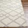 Rectangle Deangelo Moroccan Machine Woven Area Rug in Beige