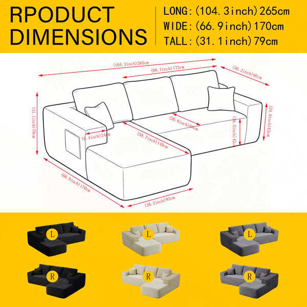 Dimensions du produit