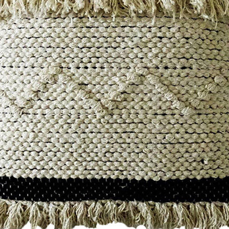 Housse et insert de coussin carré en mélange de coton