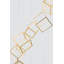 Lustre rectangulaire unique à 9 lumières DEL