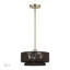 Luminaire suspendu en laiton antique 1 lumière Colas-122725078-122725079
