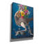  «Running Ostrich» par Heather Gauthier, art mural sur toile, 40 po x 54 po