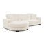 Canapé-lit modulaire rembourré Corduroy-116370693