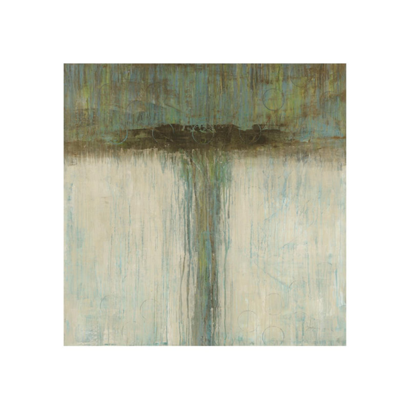 Chute d'eau I - Peinture, H 47 po x l 47 po x P 1,5 po, Extérieur
