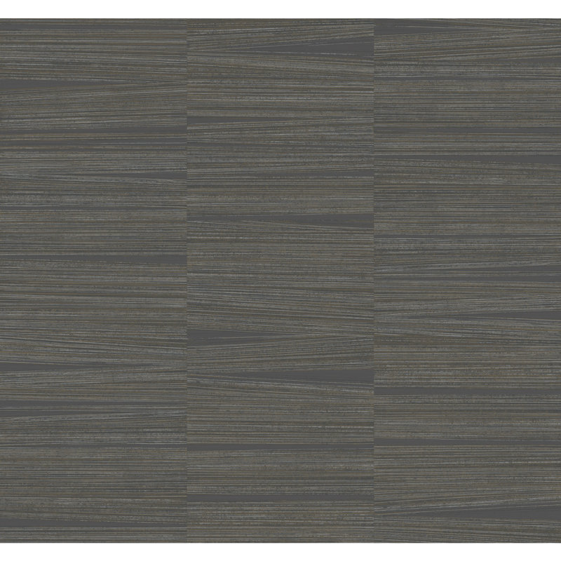 Abstract Metallic Wallpaper Roll, Charcoal