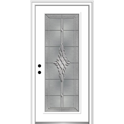 Porte d'entrée avant en fibre de verre Grace