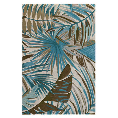 Tapis en laine touffeté à la main Amedeu