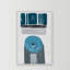 « blue target », reproduction de peinture à l’acrylique sur toile encadrée-24626551