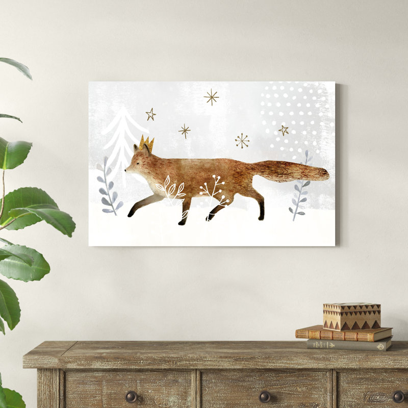«Woodland Celebration IV» par Victoria Borges - impression sur toile tendue, H 24 po x l 36 po