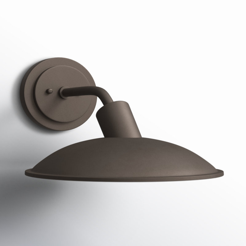 Bourke Wall Light, Textured Bronze, 10.75" H x 15.5" W x 19.5" D
