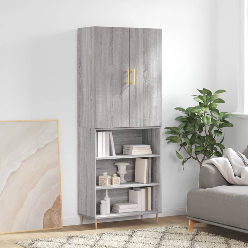 Denes 69.5cm Wide, Grey Sonoma