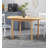 2 Person 27.5'' L x 29.5'' H Solid Wood Dining Table-93063869