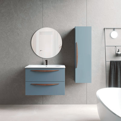 Arco 32'' Single Bathroom Vanity with Ceramic Top