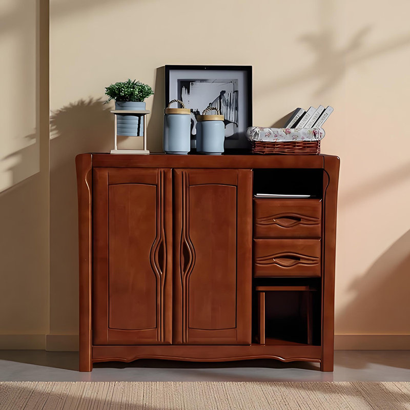 Armoire à chaussures en bois massif