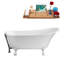 1501.1mm x 701mm Soaking Acrylic Bathtub-1900018496-1900018550