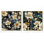 Jans - ensemble de 2 décorations murales florales-102575354-102575352