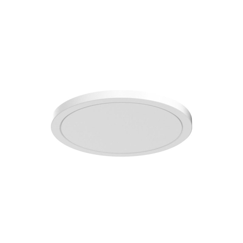 Plafonnier encastré DEL à DEL, luminaire câblé 9 pouces 18K 3000K / 4000K / 5000K 9 pouces, lampe ronde blanche ultra-mince pour porche de cuisine, couloir de chambre à coucher, escalier, sous-sol, paquet de 1 non réglable