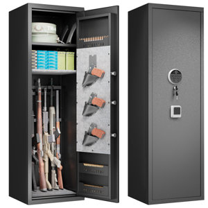 black large gun safe 