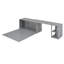 Grand lit escamotable avec bureau rotatif-725521226