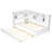 Wood Daybed With Storage Shelves-1260692632