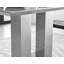 Edzard Double Pedestal High Gloss Dining Table Set with 6 Luxury Faux Leather Dining Chairs-1935282983