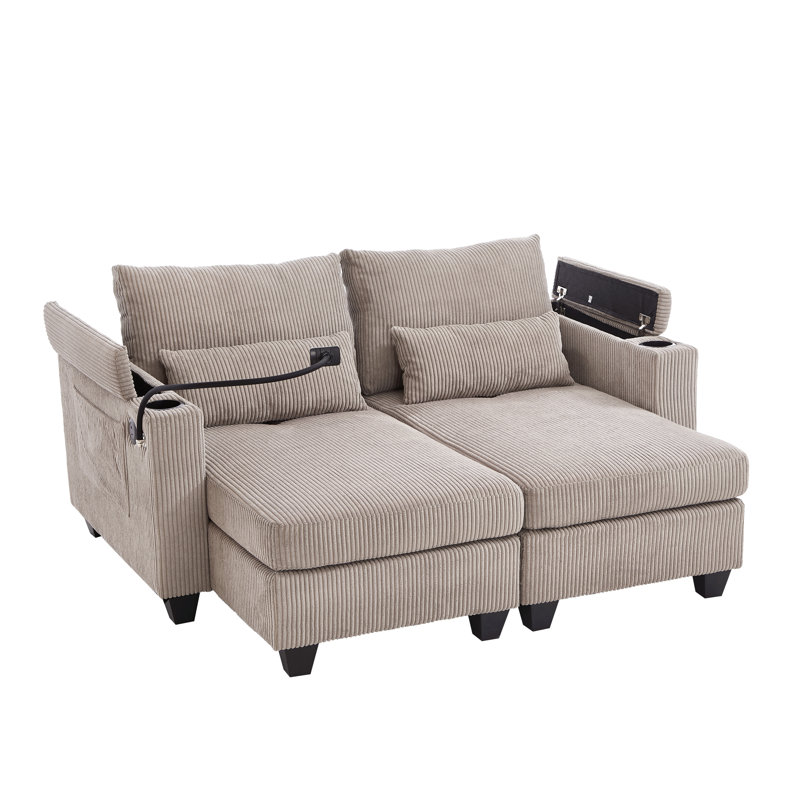 Chaise longue, Brun