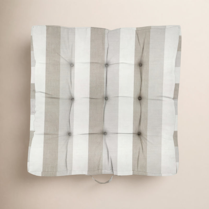 Coussin de sol Antoinette Sunbrella®, Lin Direction