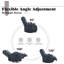 Fauteuil à bascule pivotant avec massage et chaleur Rockvale