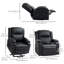Lift Chair, PU Leather Recliner Chair with Side Pockets, Black