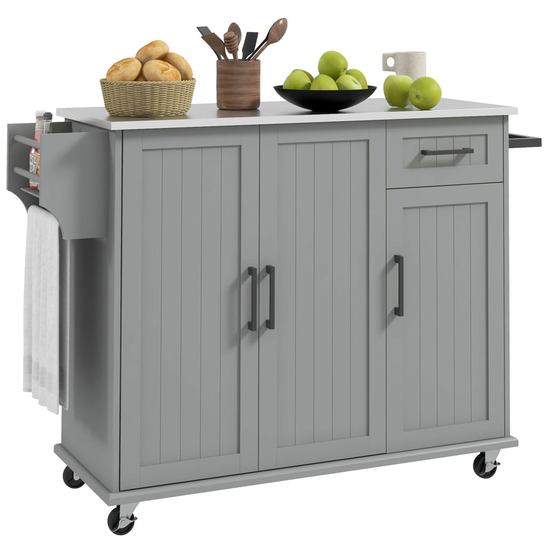 Meader Kitchen Cart Winston Porter Base 