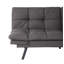 Lit futon convertible