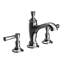 Vander Widespread Bathroom Faucet with Drain Assembly-291849796