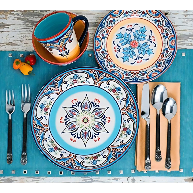 Zanzibar 16 Piece Dinnerware Set