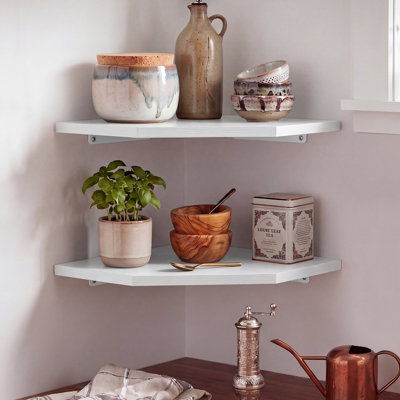 MDF Corner Shelf